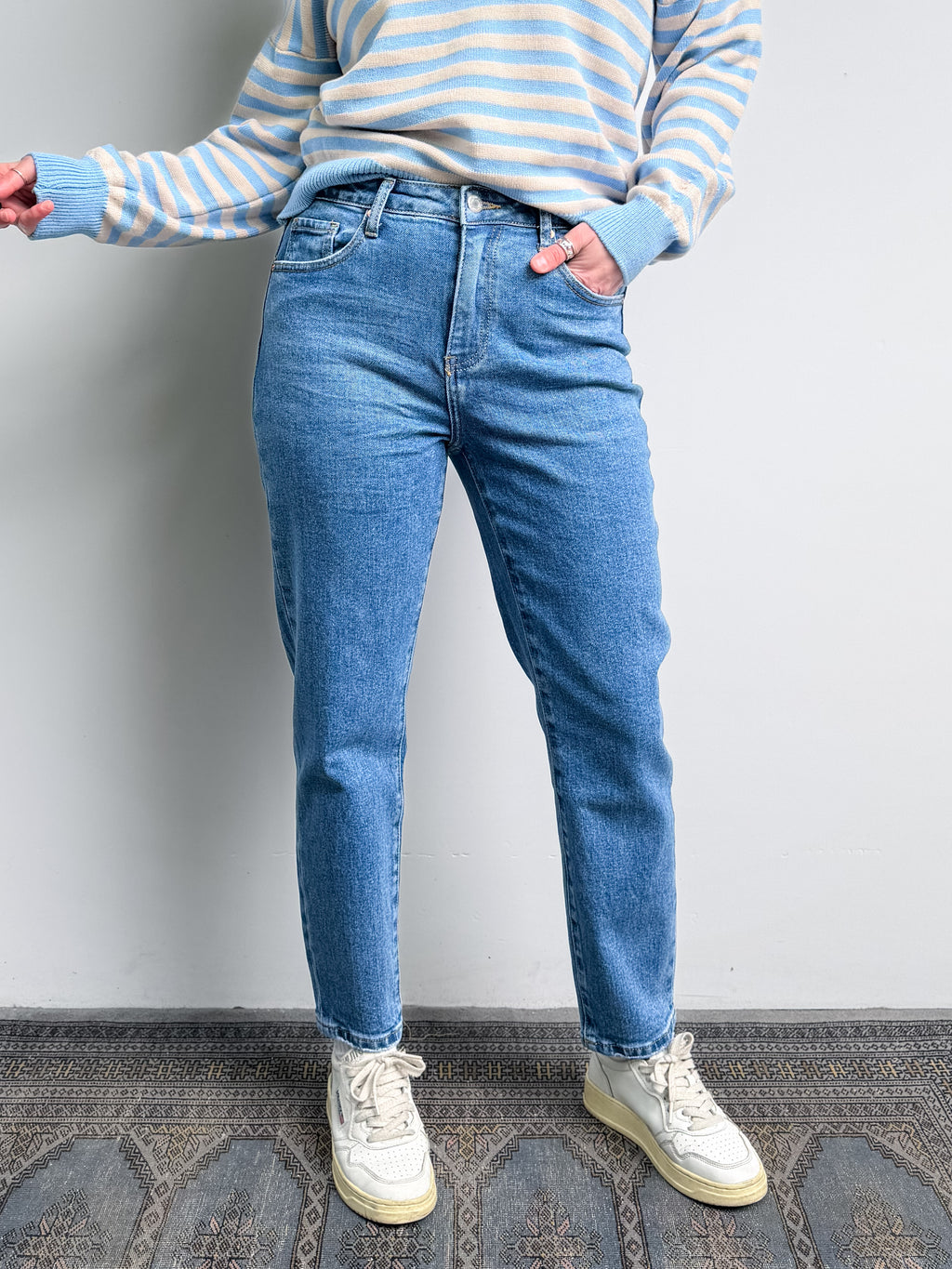 Jeans mom fit