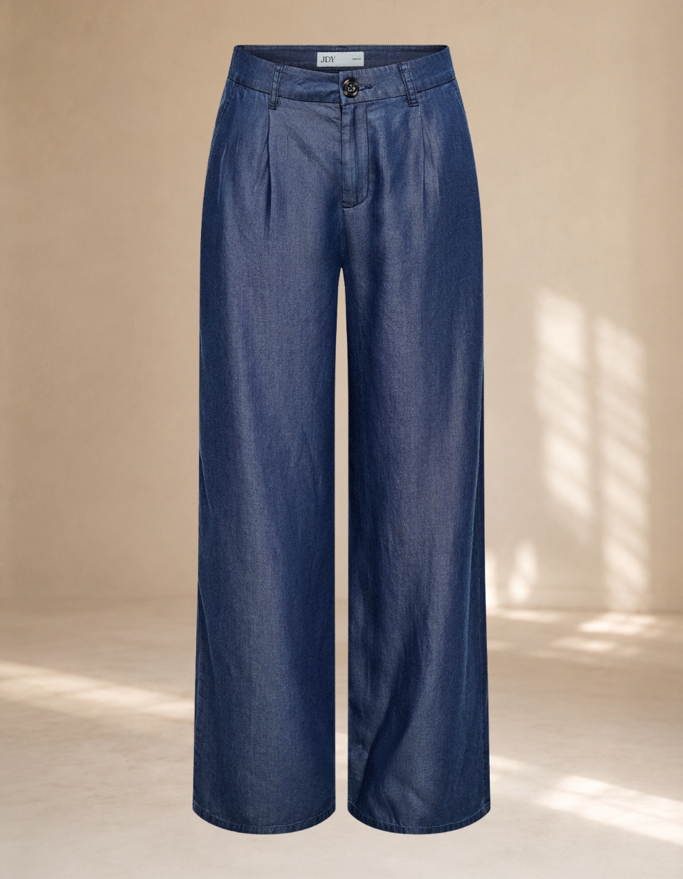 Pantaloni a palazzo in simil jeans
