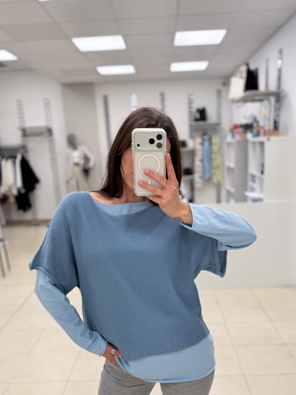 T-shirt in filato