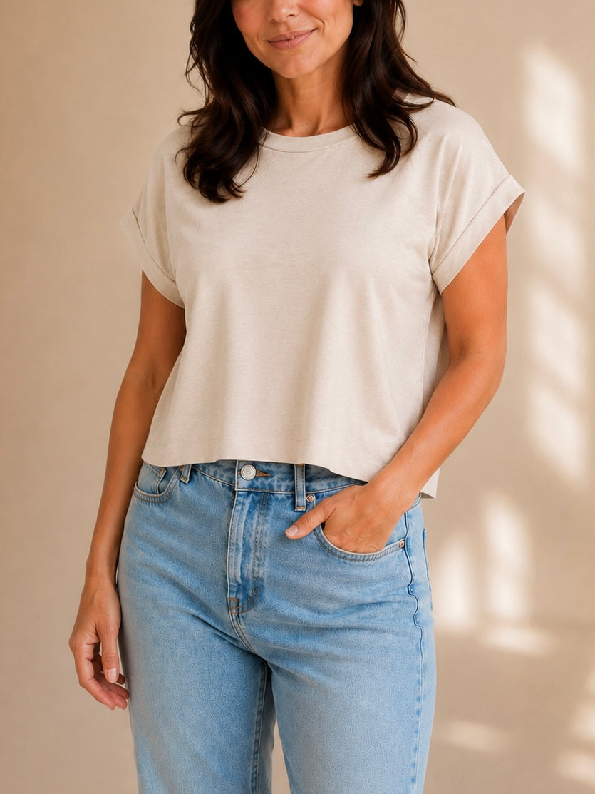 T-shirt basic soft