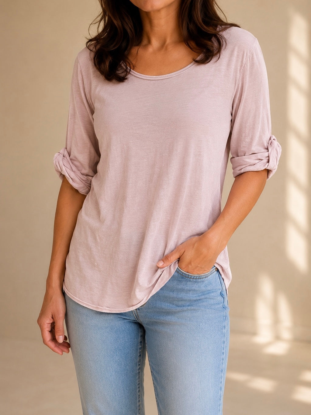Maglia basica in cotone