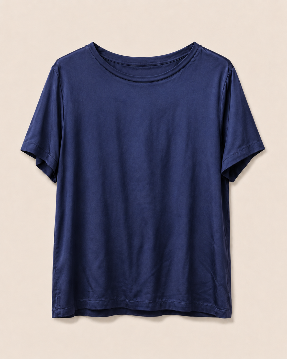 T-shirt in satin elasticizzata