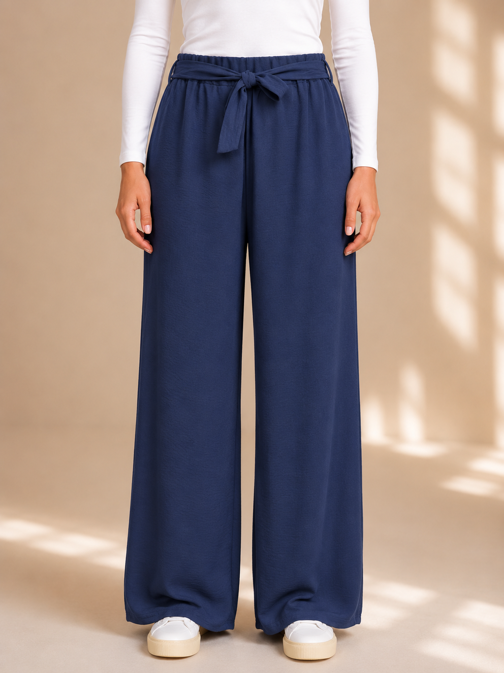 Pantalone a palazzo con fusciacca