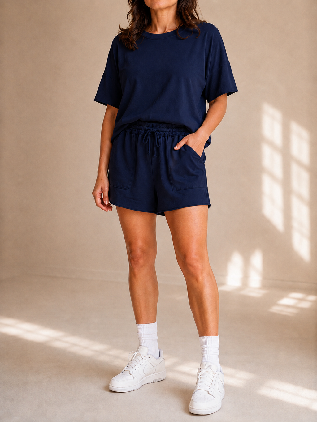 Pantaloncino sportivo in cotone