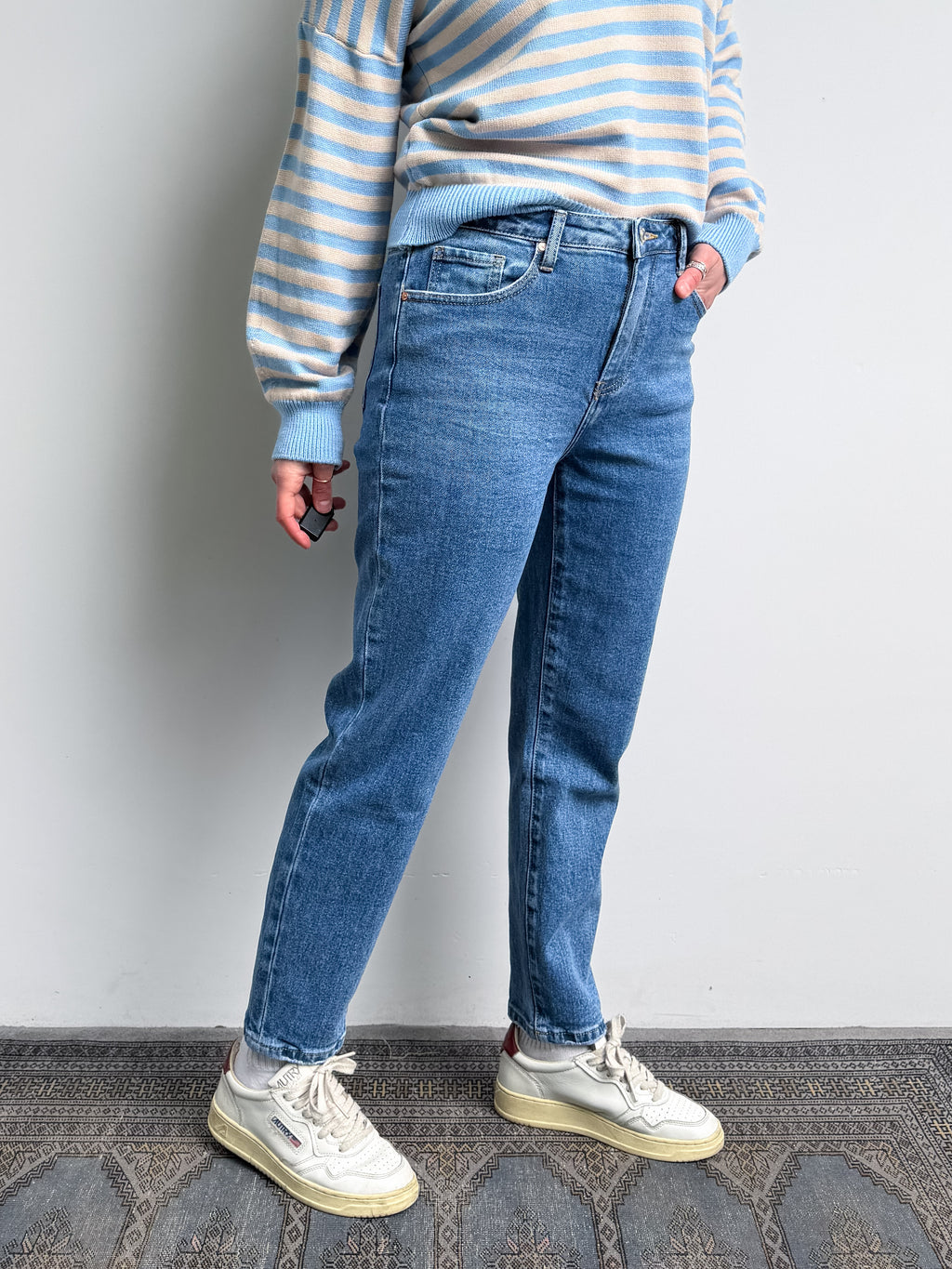 Jeans mom fit