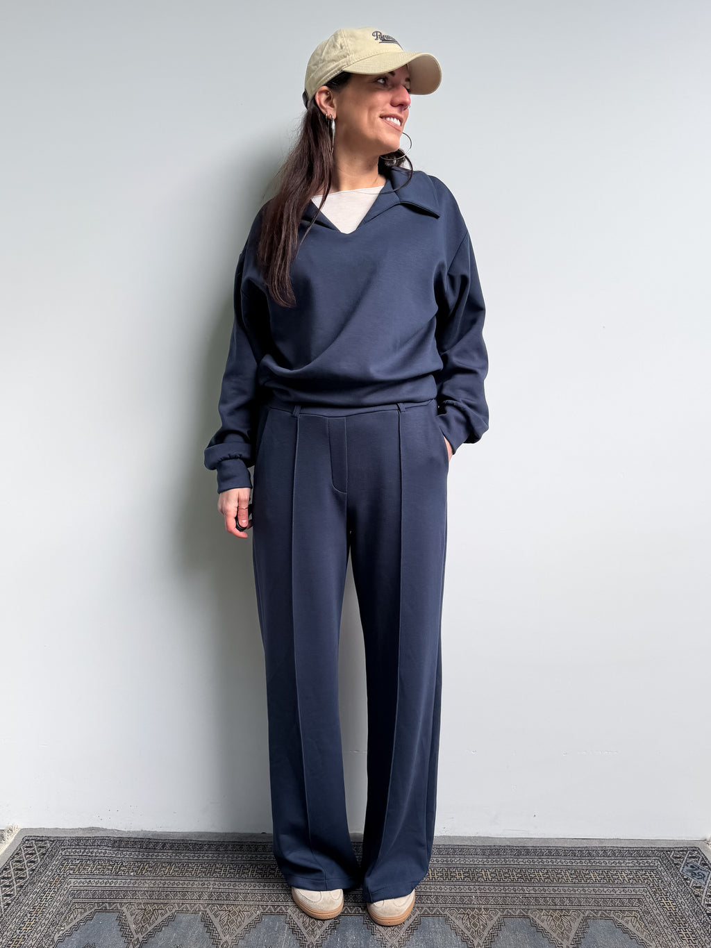 Pantaloni a palazzo in punto Milano