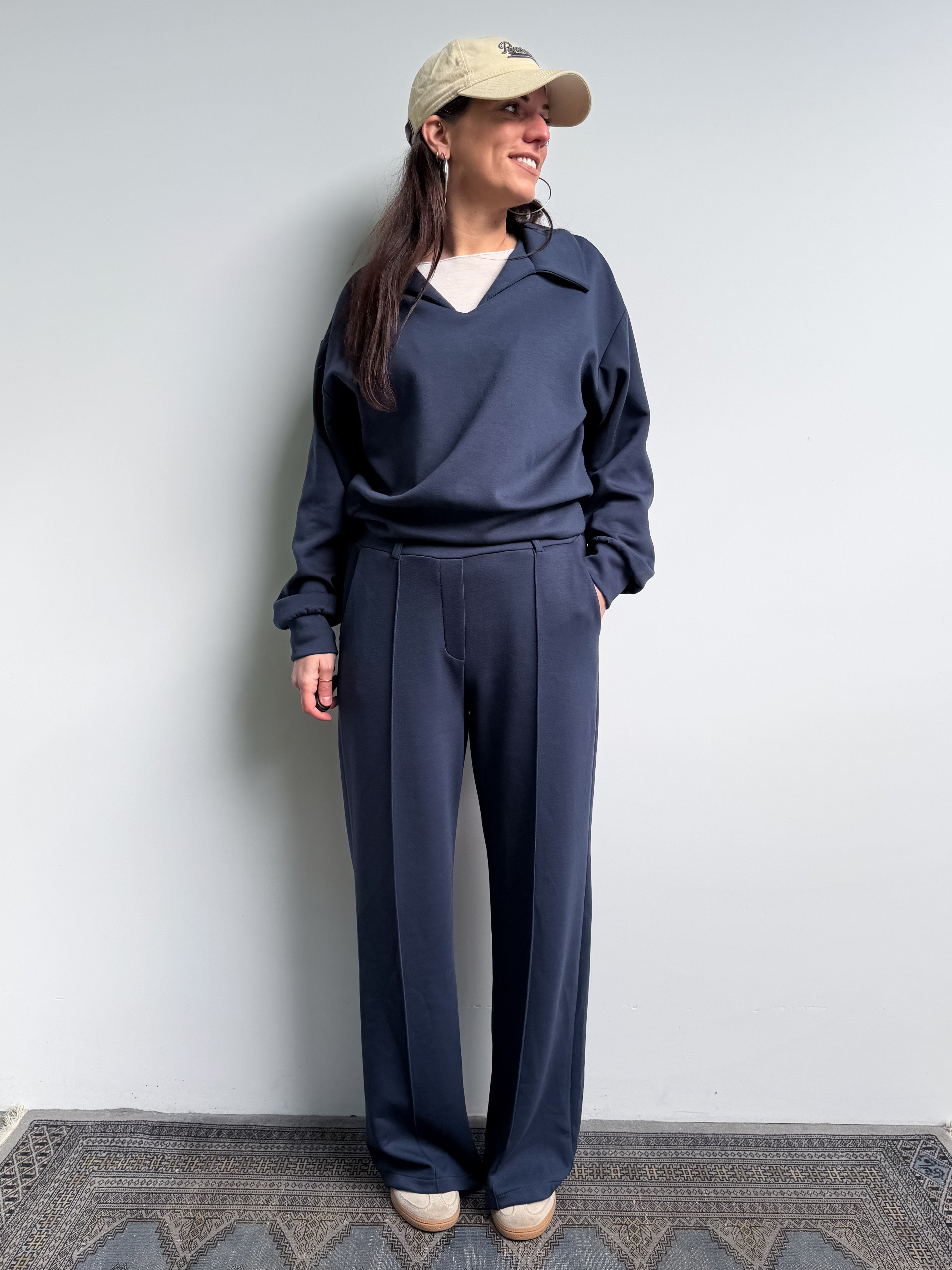 Pantaloni a palazzo in punto Milano