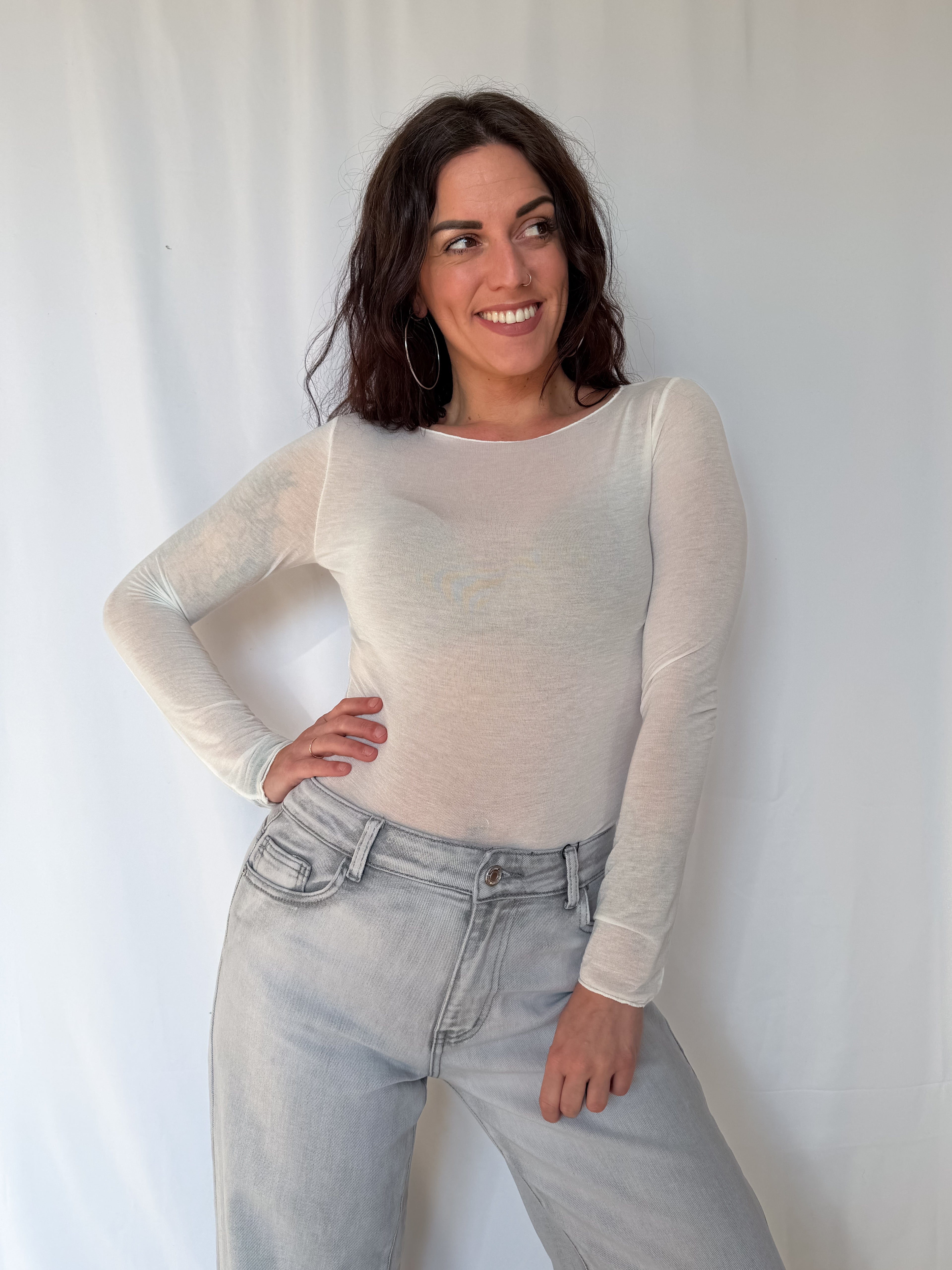 Maglia in misto cashmere