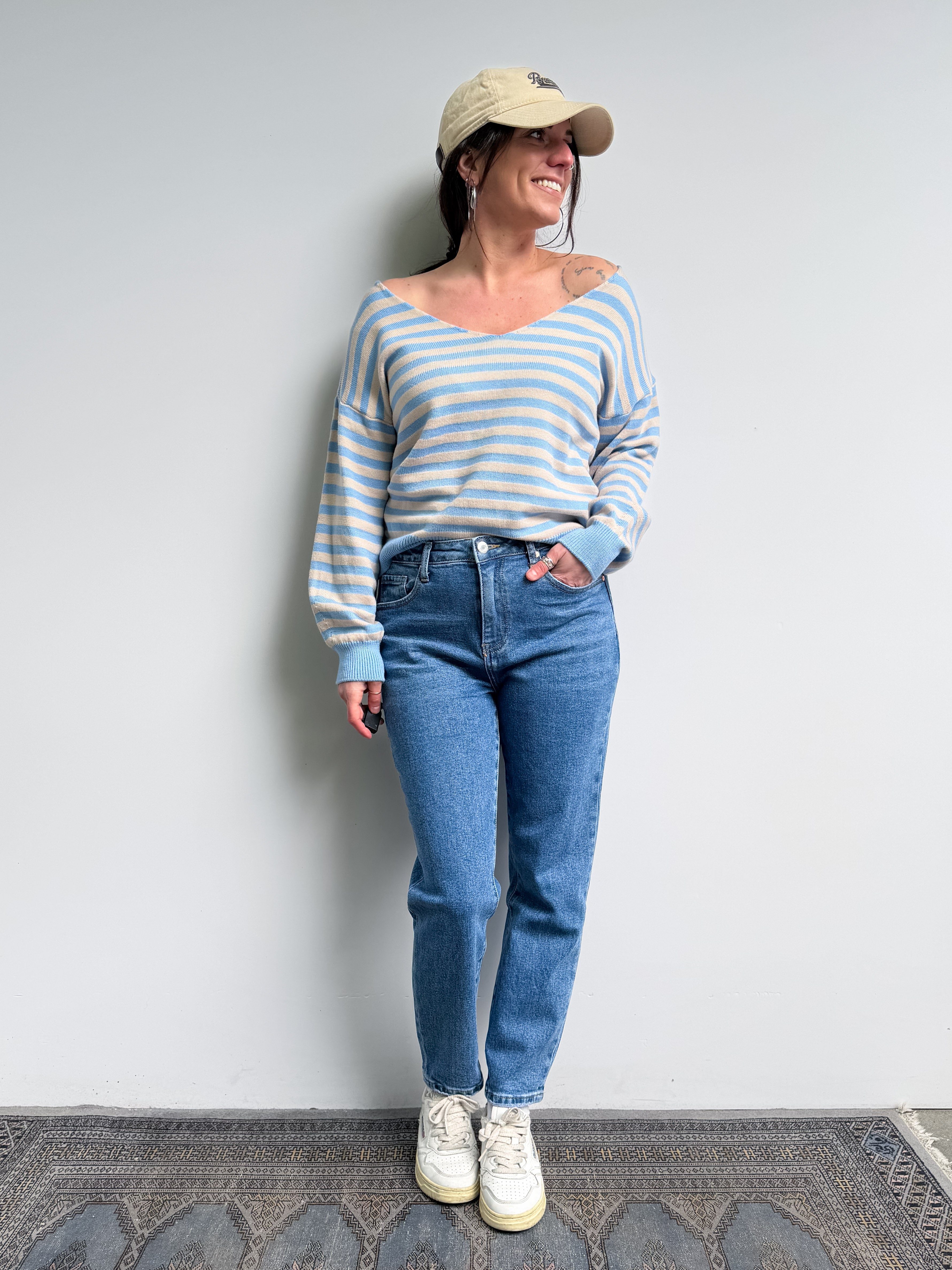 Jeans mom fit