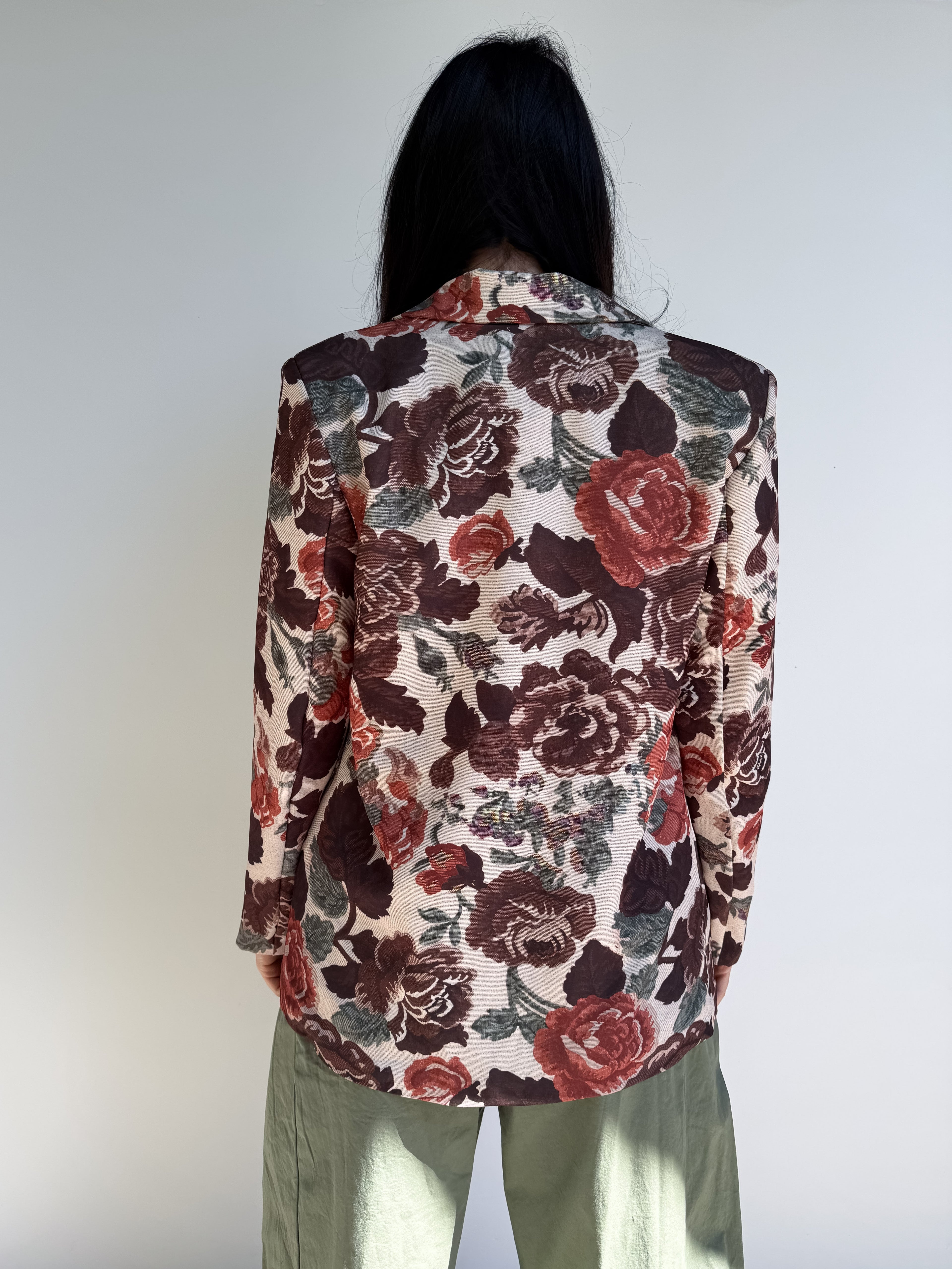 Blazer fantasia floreale