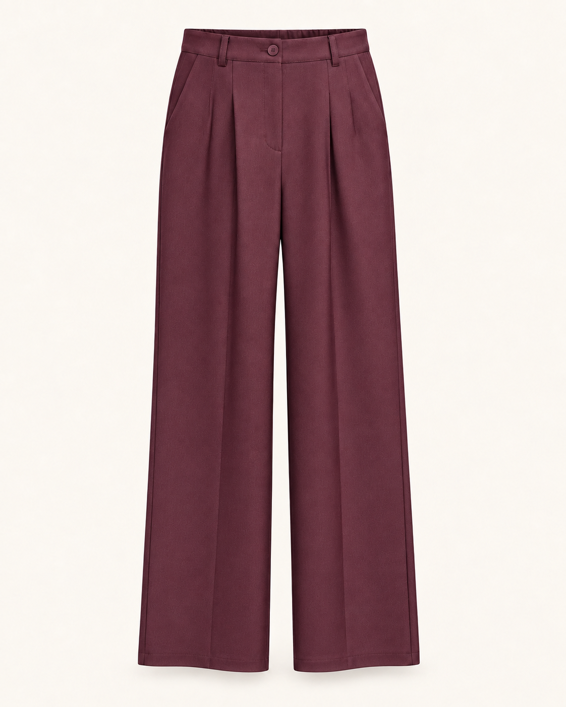 Pantalone a palazzo con pinces
