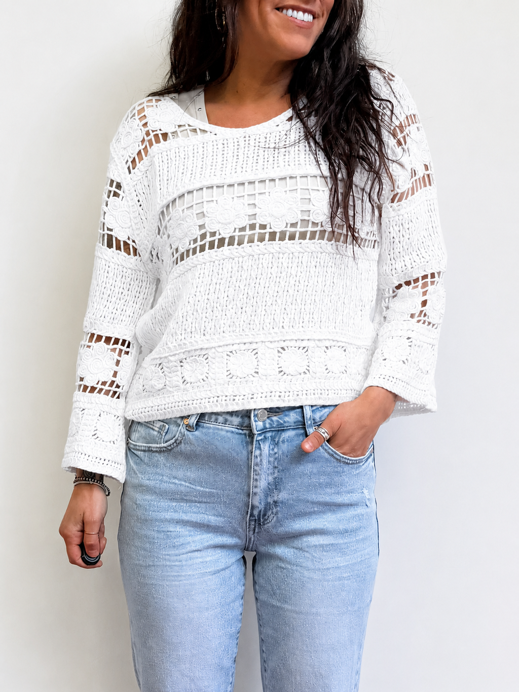 Maglia crochet
