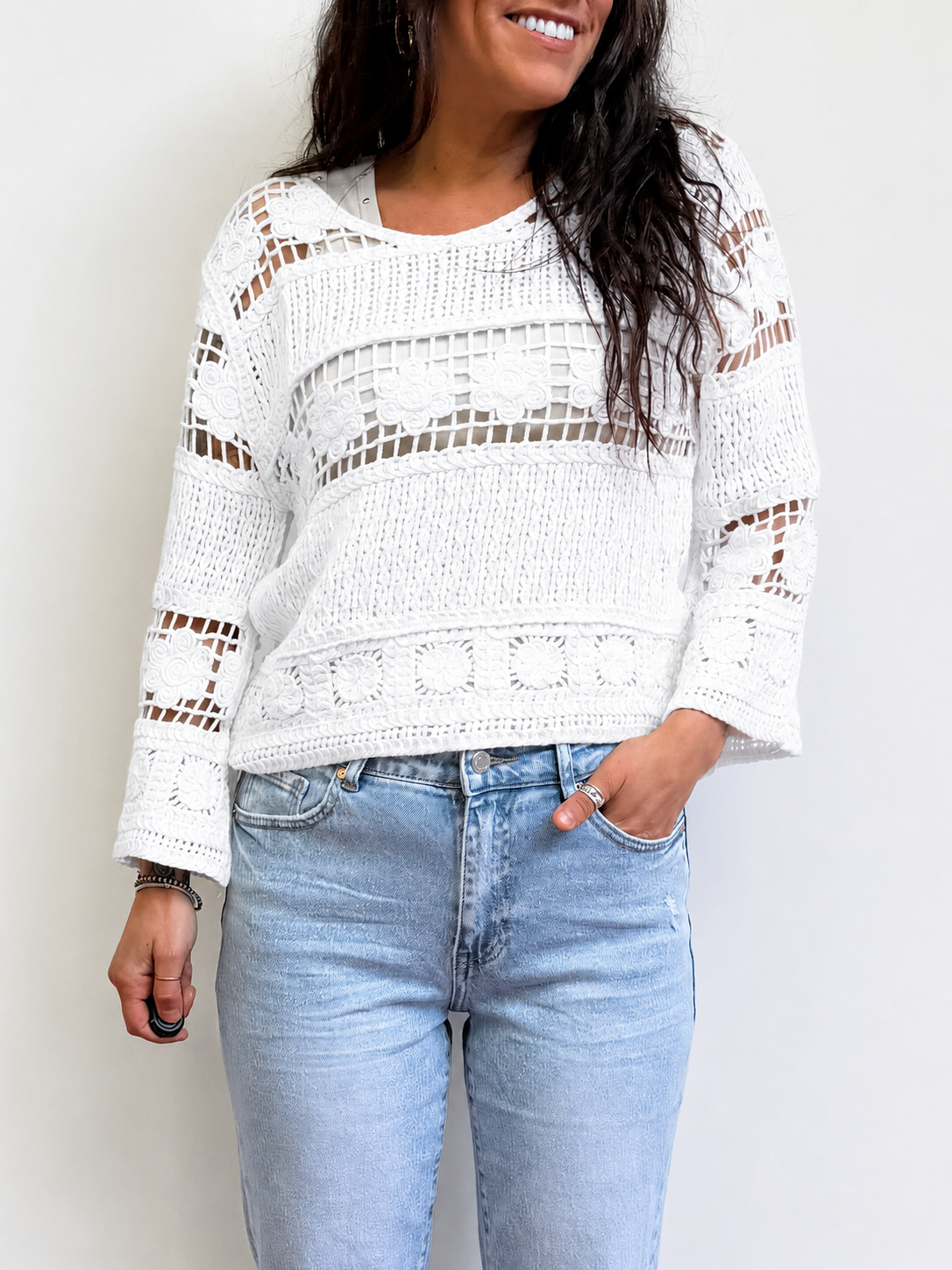 Maglia crochet