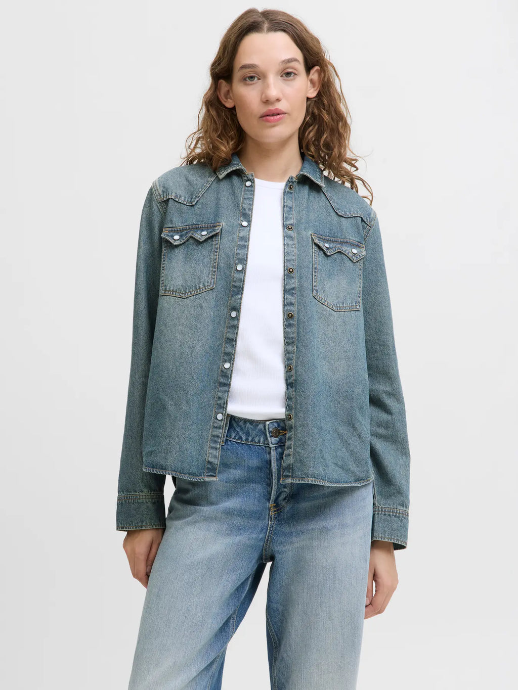 Camicia vintage in jeans