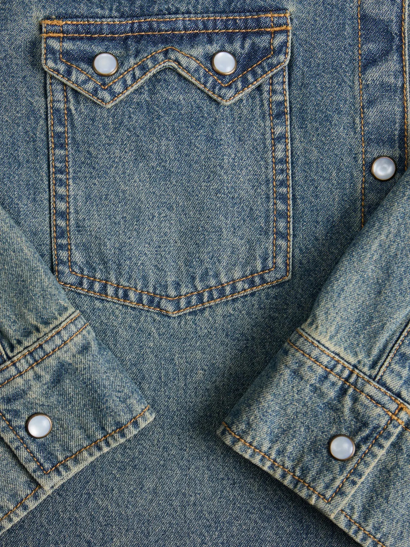 Camicia vintage in jeans