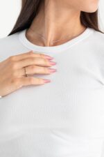 T-shirt manica lunga costina - immagine 3