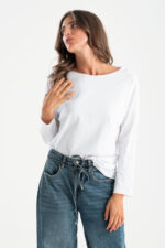 T-shirt over manica lunga