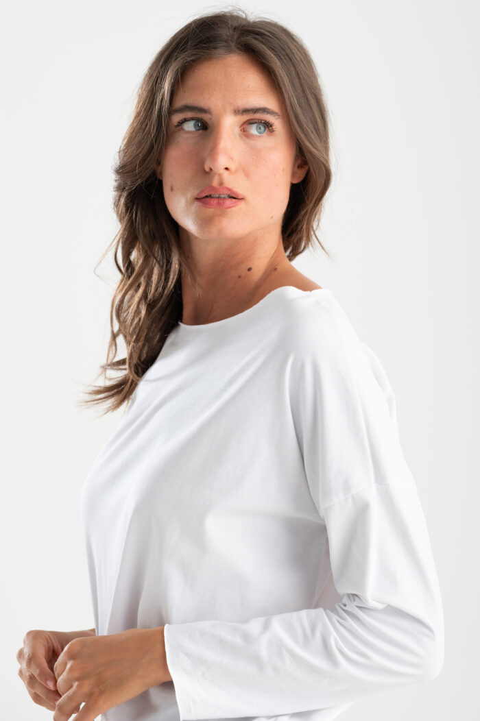 T-shirt over manica lunga - immagine 2