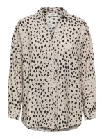Camicia oversize in fantasia - immagine 2