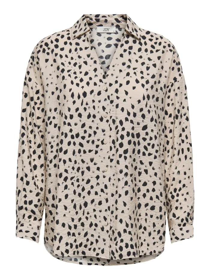 Camicia oversize in fantasia - immagine 2