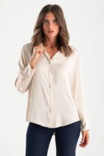 Camicia in raso