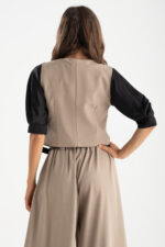 Gilet tinta unita - immagine 3