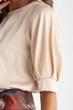 Blusa in raso - immagine 2