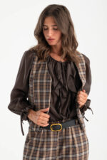 Gilet tartan