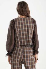 Gilet tartan - immagine 3