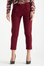 Pantalone crepe con tasche