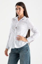 Camicia basic elasticizzata