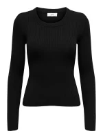 Maglia a coste girocollo - immagine 6