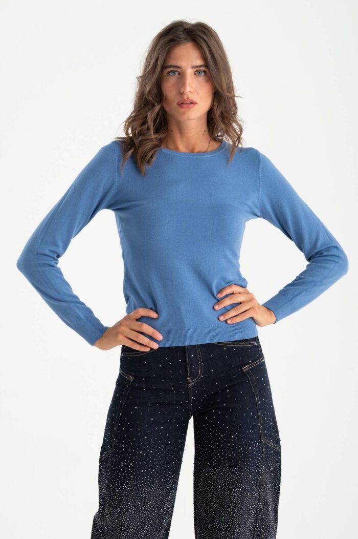 Maglia Girocollo Viscosa - immagine 1