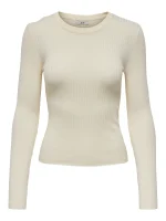 Maglia a coste girocollo - immagine 5