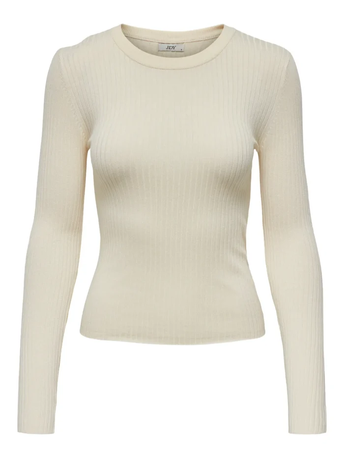 Maglia a coste girocollo - immagine 5