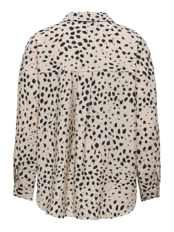 Camicia oversize in fantasia - immagine 3