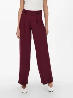 Pantalone crepe doppio bottone - immagine 2