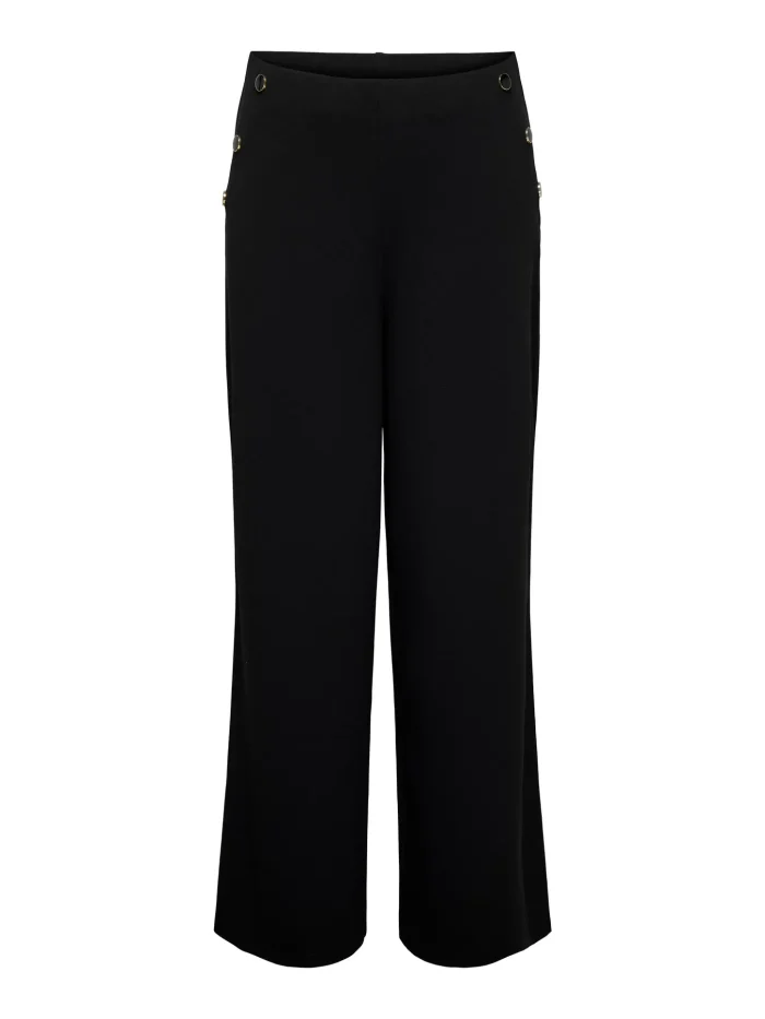 Pantalone crepe sei bottoni - immagine 5