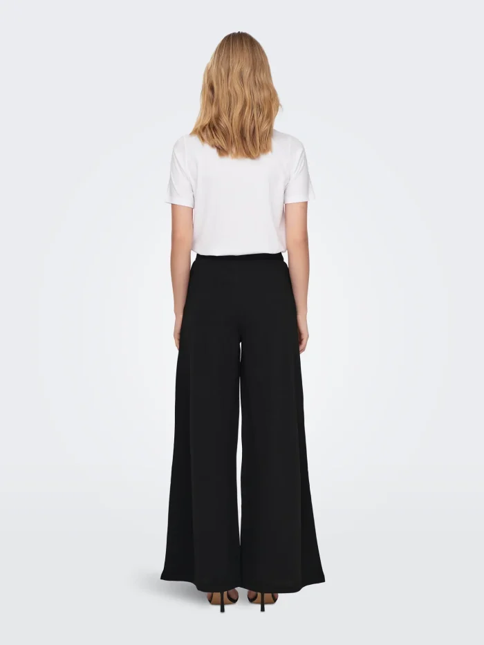 Pantalone palazzo con tasche - immagine 2