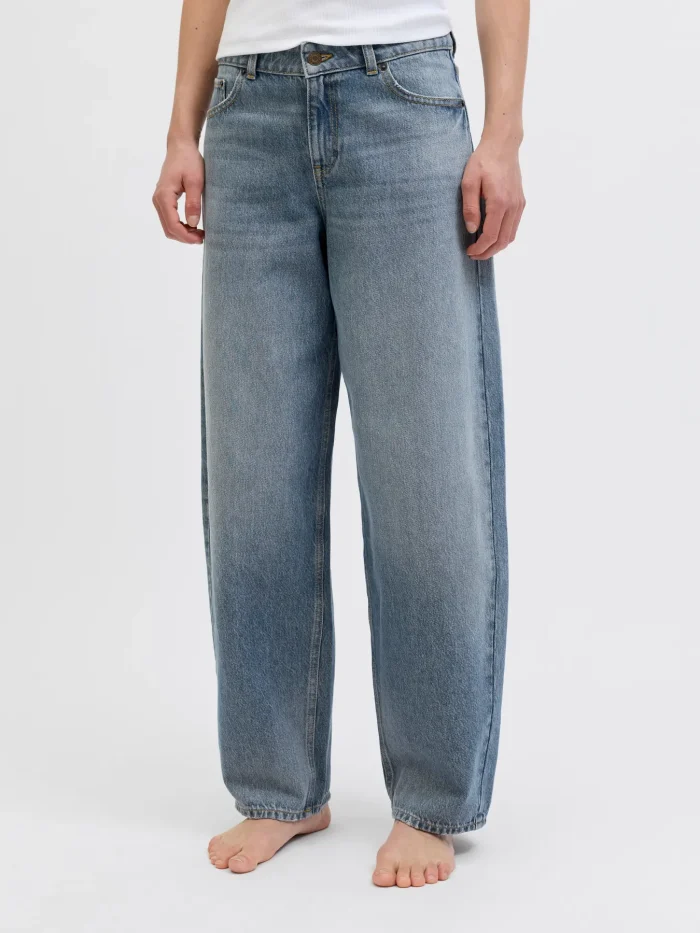 Jeans barrel-fit stone washed - immagine 1
