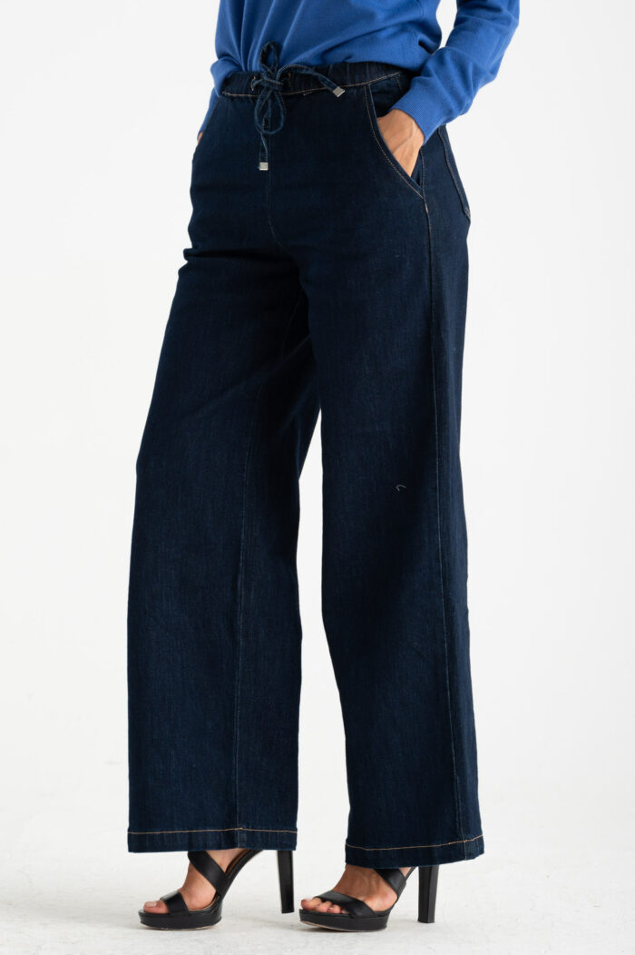 Jeans jogger wide-leg - immagine 1