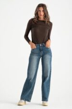 Jeans palazzo borchie - immagine 4