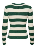 Maglia a coste rigata girocollo - immagine 4