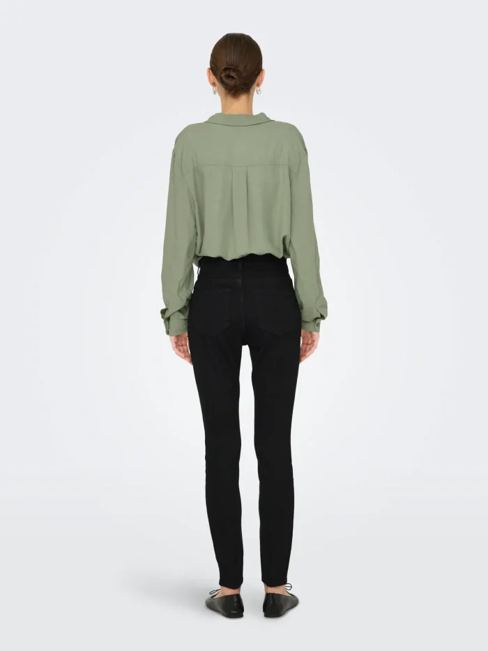 Jeans skinny nero - immagine 4