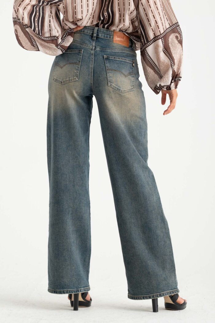 Jeans wide-leg vintage - immagine 3