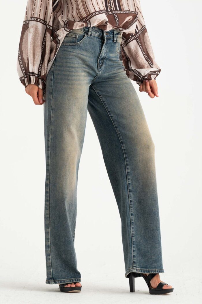 Jeans wide-leg vintage - immagine 1