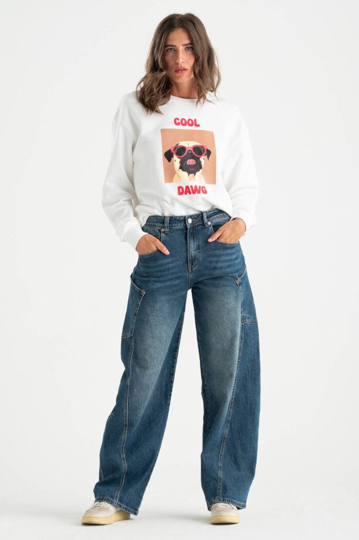 Jeans cargo curved - immagine 4