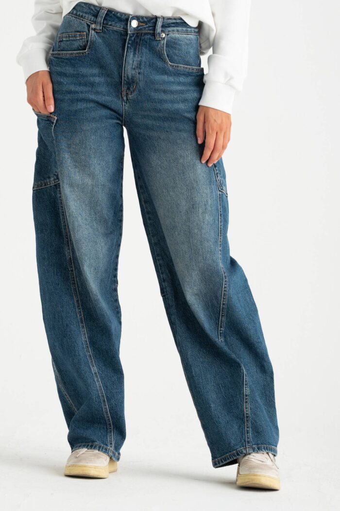 Jeans cargo curved - immagine 1