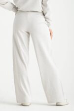 Pantalone palazzo felpa - immagine 3
