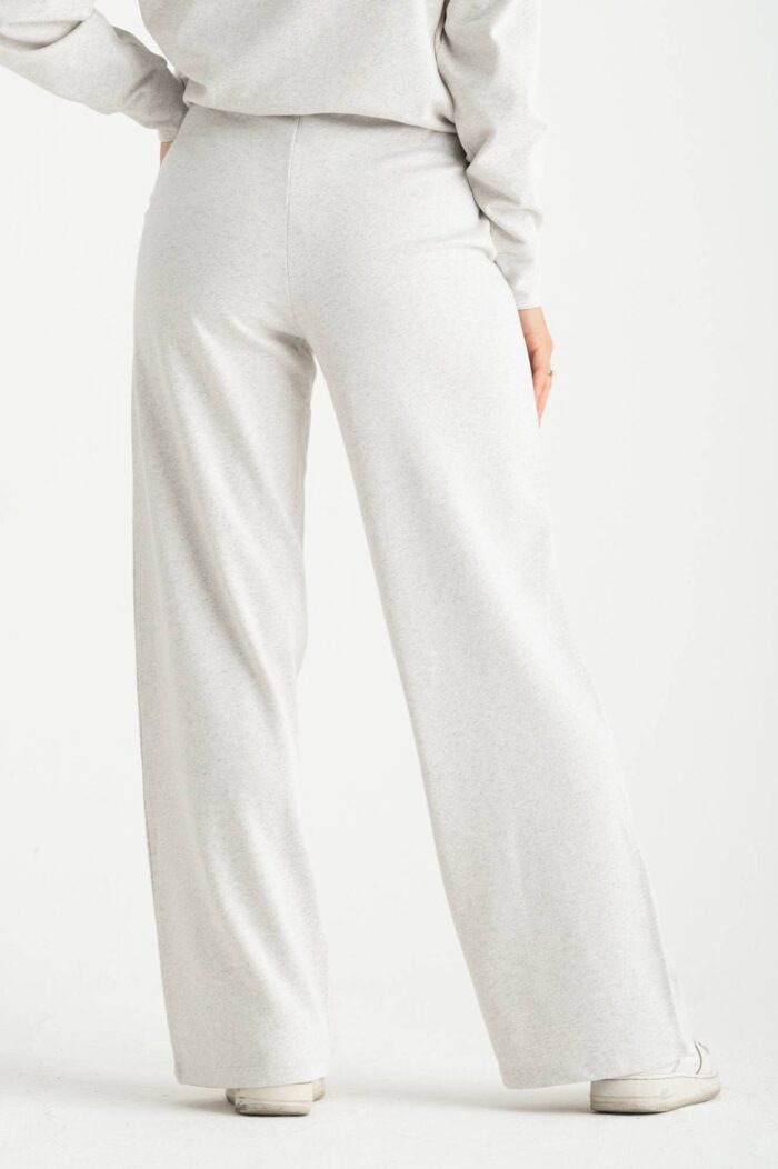 Pantalone palazzo felpa - immagine 3